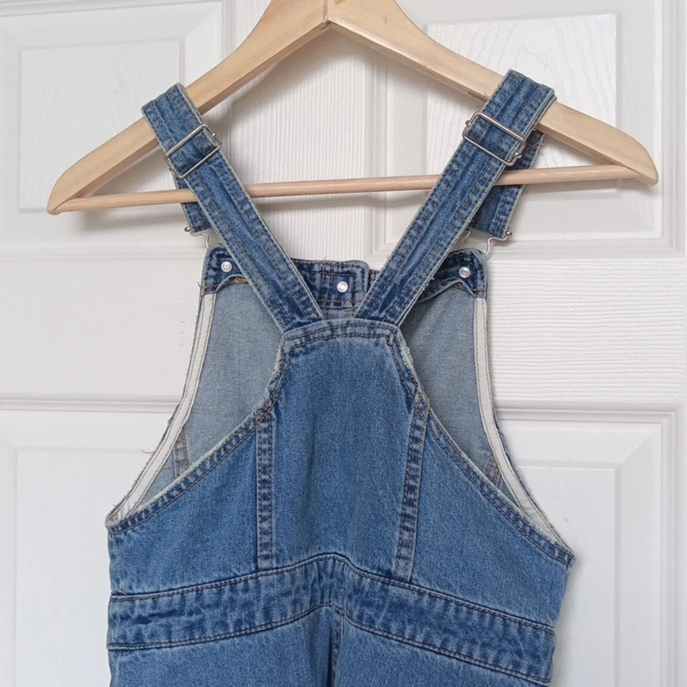 Like-New Ptp15" H&M Blue Denim Button Down Dress - Picture 11 of 16